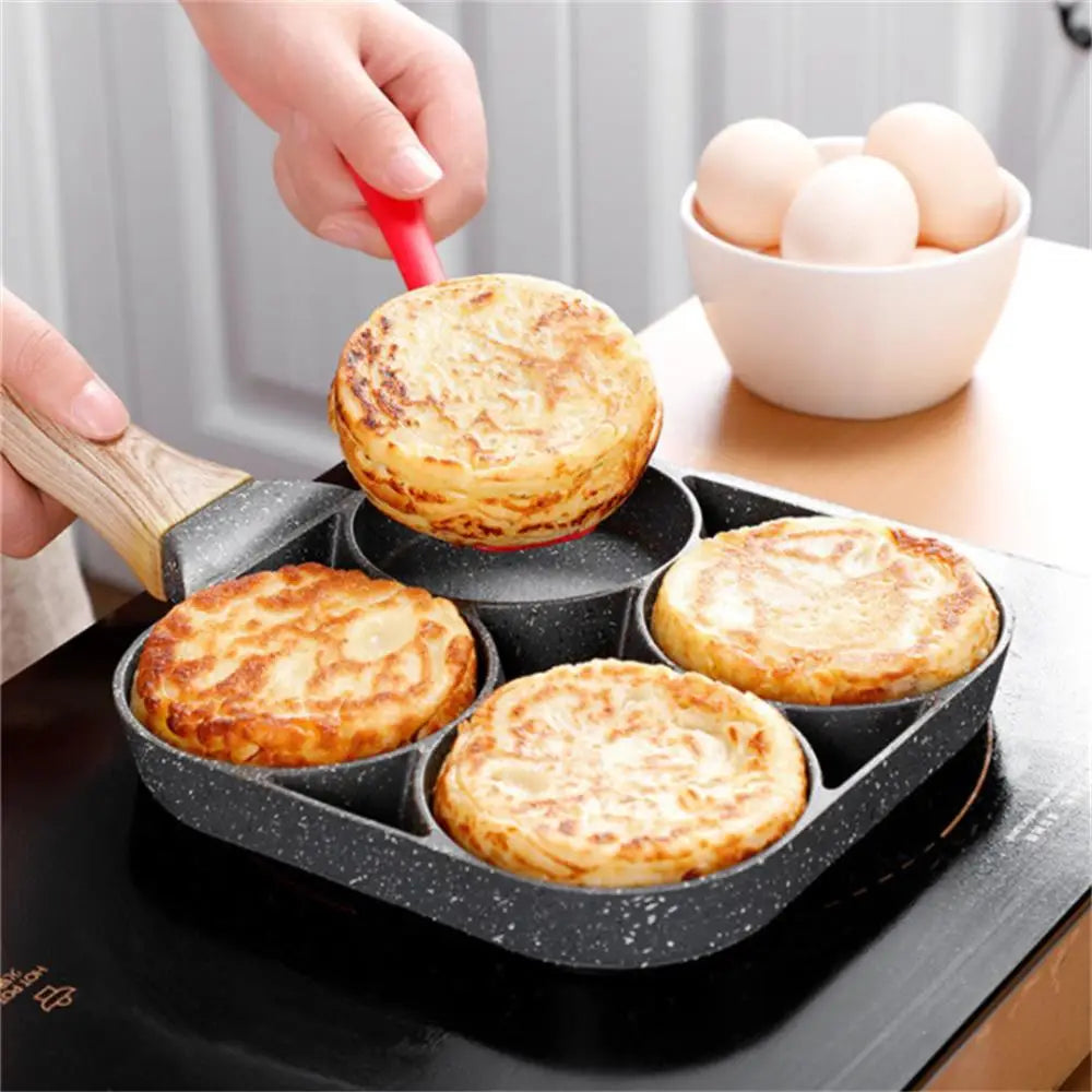 Hole Thickened Nonstick Egg Omelette Grilled