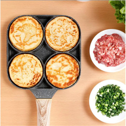 Hole Thickened Nonstick Egg Omelette Grilled